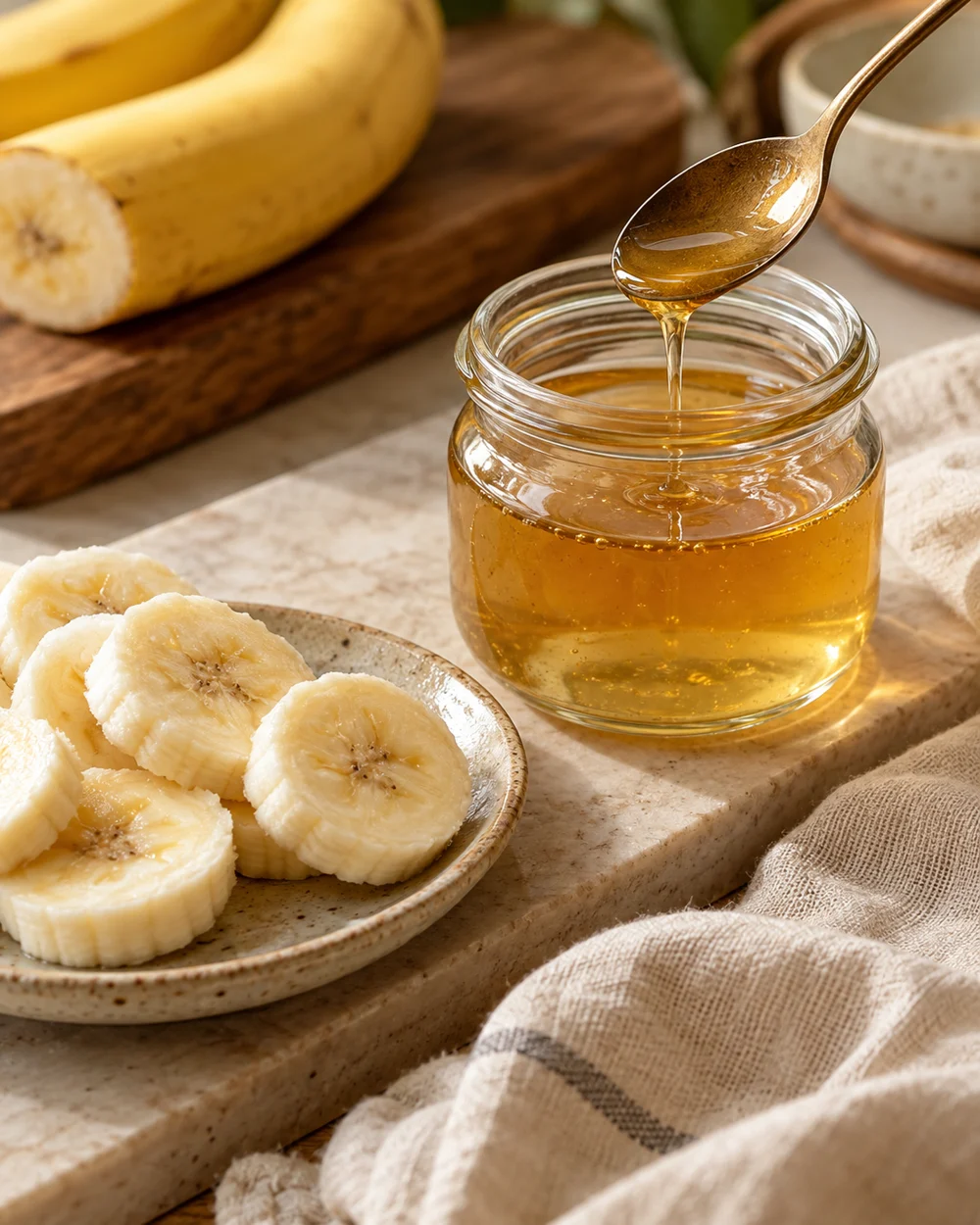 Small-Batch Banana Coffee Syrup — AI-generated editorial illustration